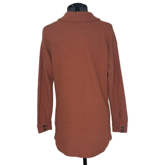 Madewell Textural Knit Shirt-Jacket - Picture 5 of 10